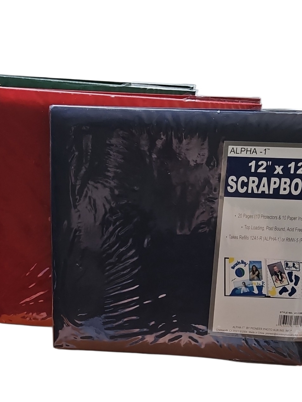 Set Of 3 Pioneer Scrapbook Albums, 12" X 12", NWT